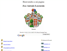 Tablet Screenshot of lascurain.unitedteam.com